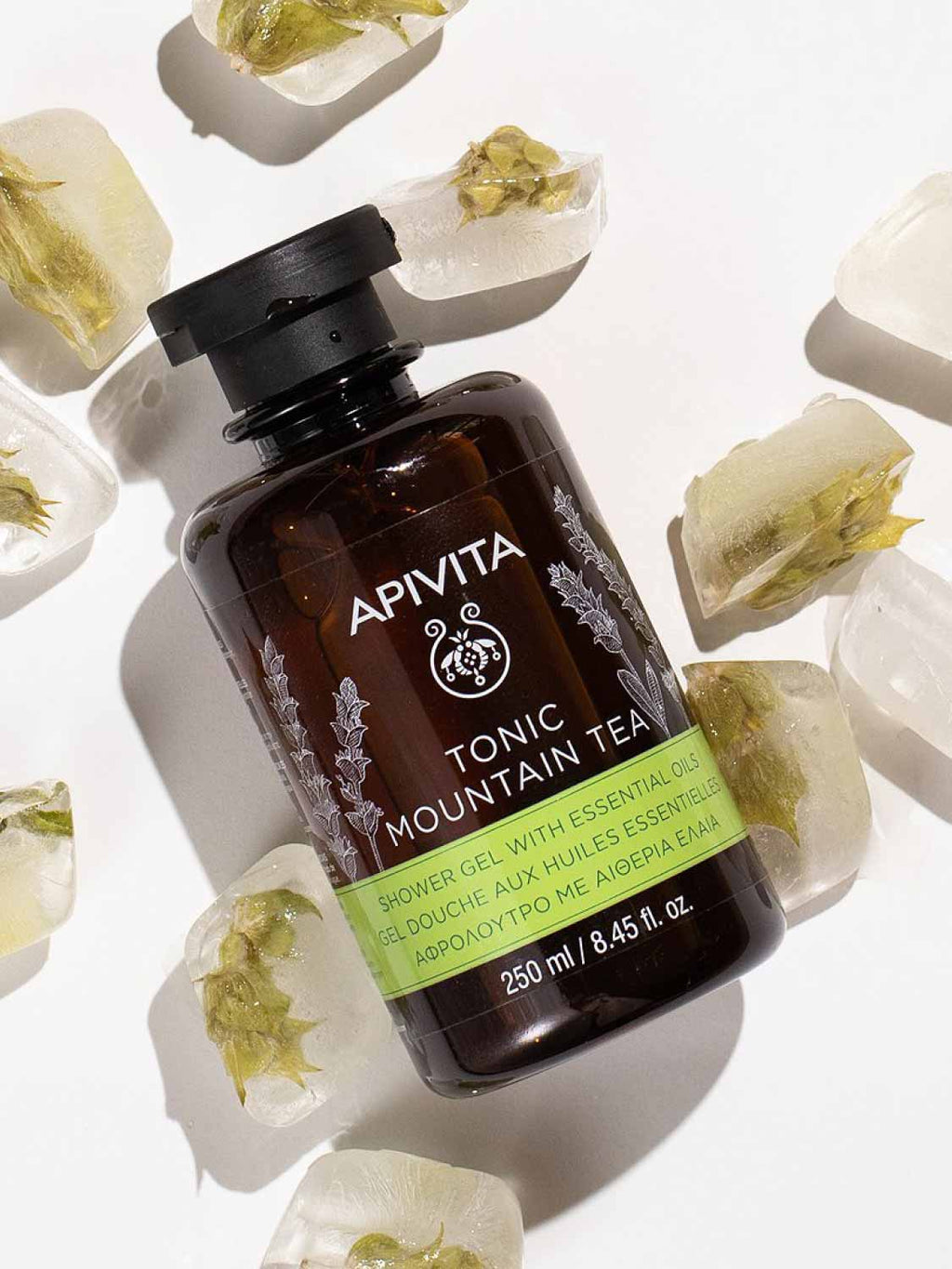 Apivita Tonic Mountain Tea Shower Gel | B
