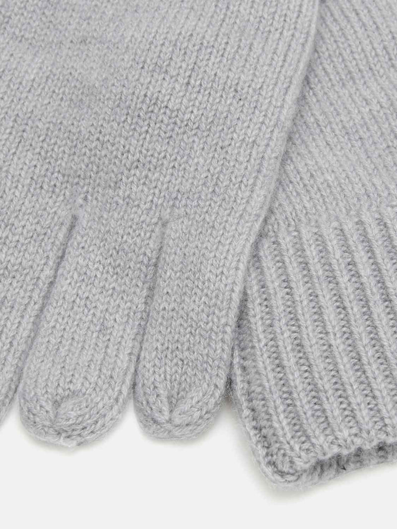 Aspesi Cashmere Gloves Grey - B