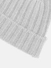Aspesi Cashmere Beanie Hat Grey - B