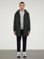 Aspesi Long Garment-Dyed Nylon Parka | The Project Garments - B