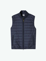 Aspesi Slim-Fit Quilted Shell Down Gilet Navy | A