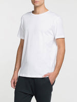 Band V2 Crew Neck T-Shirt White | D