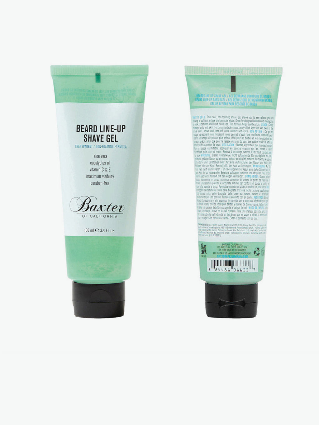Baxter of California Beard Line-Up Shave Gel | B