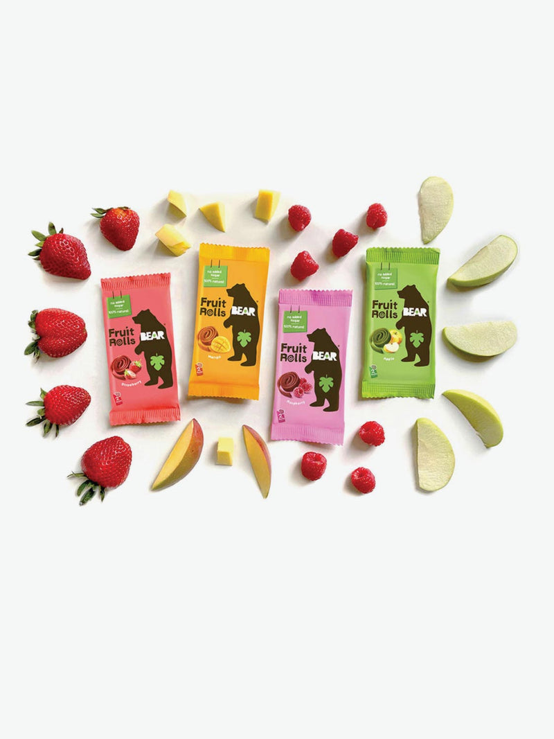 Bear Fruit Rolls Raspberry | C