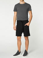 Loopback Organic Cotton Jersey Shorts Black | D