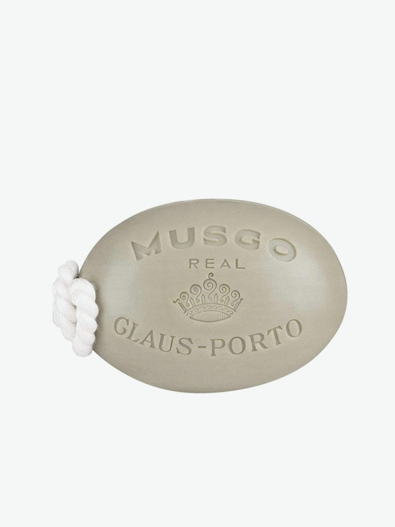 Claus Porto Musgo Real Oak Moss Body Soap on a Rope | C