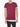 Double Crew Neck Wool Blend T-Shirt Burgundy
