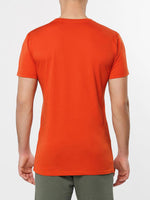 Crew Neck Modal-Blend Pocket T-shirt Basketball | D