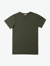 Crew Neck Regular Fit Organic Cotton T-shirt Khaki | A