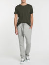 Crew Neck Regular Fit Organic Cotton T-shirt Military Khaki | E