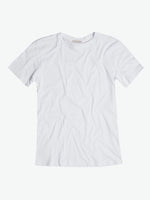 The Project Garments Crew Neck Tailor-Fit Supima Cotton T-shirt White