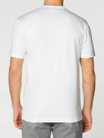 Crew Neck Tailor-Fit Supima Cotton T-shirt White | C