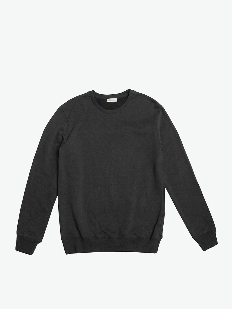 Crew Neck Sweatshirt Charcoal Grey | A