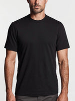 Crewneck Cotton Tailor Fit T-shirt Black