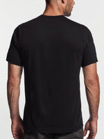Crewneck Cotton Tailor Fit T-shirt Black