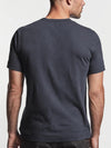 Crewneck Cotton Tailor Fit T-shirt Blue