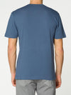 Crewneck Regular Fit Organic Cotton T-shirt Slate Blue