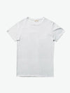 Crewneck Regular Fit Organic Cotton T-shirt White | The Project Garments - A