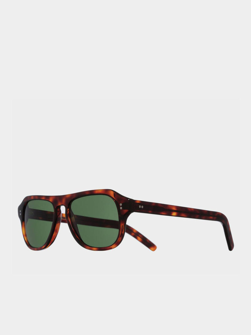 Cutler and Gross Aviator Sunglasses Tortoiseshell