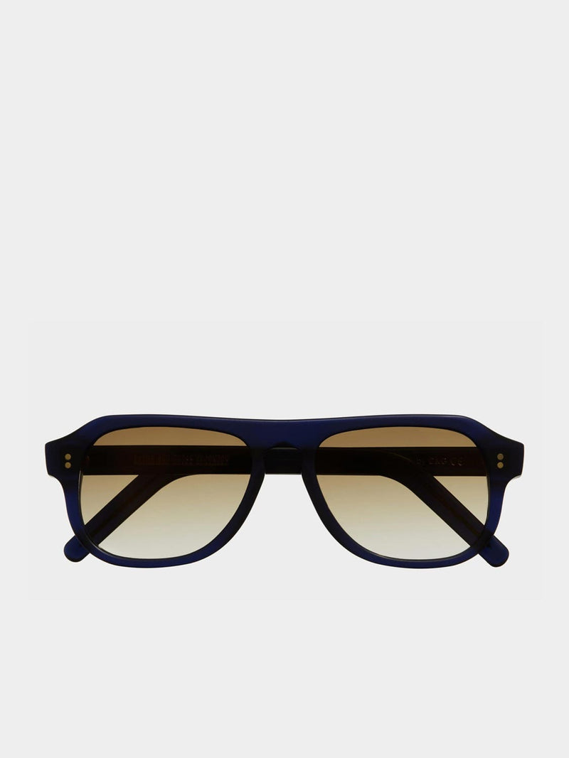 Cutler and Gross Aviator Sunglasses Navy Blue | C