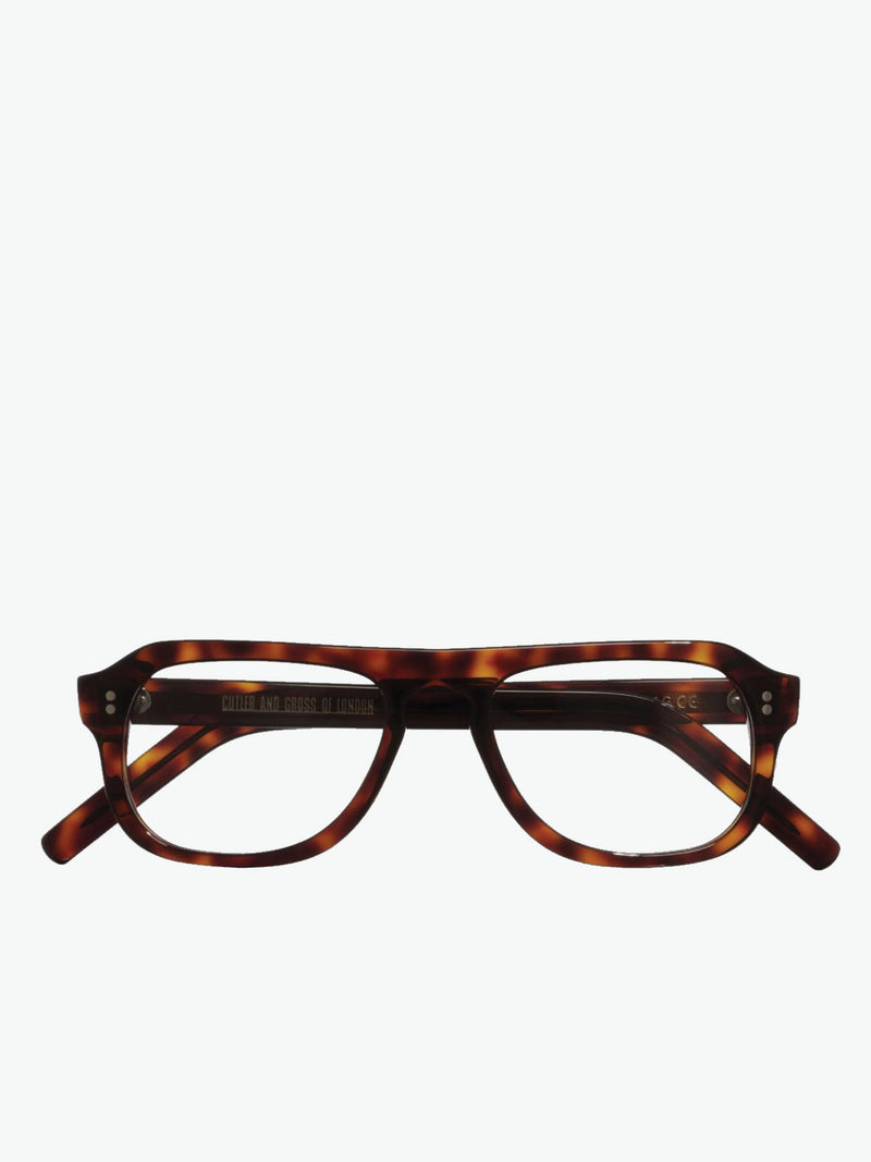 Cutler and Gross Aviator Optical Glasses Dark Turtle | C