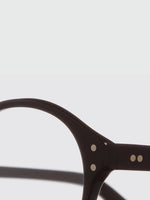 Cutler and Gross Oval-Frame Black Acetate Optical Glasses | D
