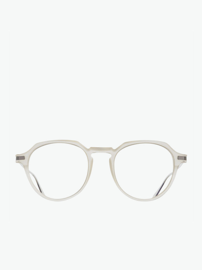 Cutler and Gross Round-Oval Frame Lemonade Acetate Optical Glasses | A