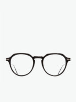 Cutler and Gross Round-Frame Black Optical Glasses | A