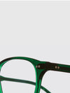 Cutler and Gross D-Frame Bottle Green Acetate Optical Glasses | D