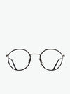 Cutler and Gross Retro Round-Frame Black Optical Glasses | A