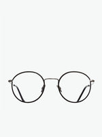 Cutler and Gross Retro Round-Frame Black Optical Glasses | A