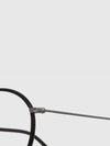 Cutler and Gross Retro Round-Frame Black Optical Glasses | D