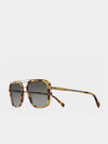 Cutler and Gross Aviator-Frame Tortoiseshell and Gold Metal Sunglasses | B