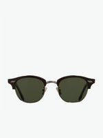 Cutler and Gross Rounded Square Black Sunglasses | A