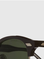 Cutler and Gross Rounded Square Black Sunglasses | D