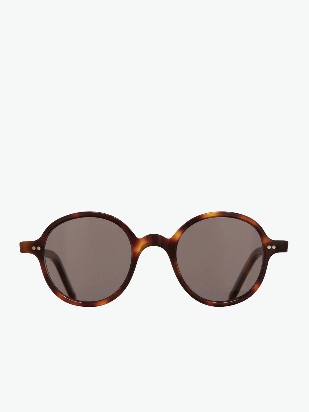 Cutler and Gross Kingsman 9001 Round Sunglasses Dark Turtle