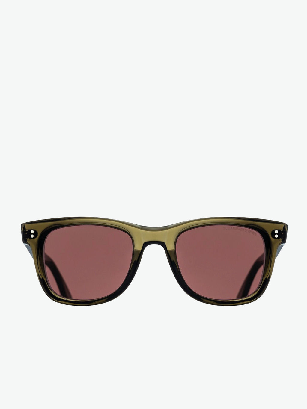 Cutler and Gross 9101 Square Sunglasses Olive