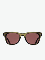 Cutler and Gross 9101 Square Sunglasses Olive