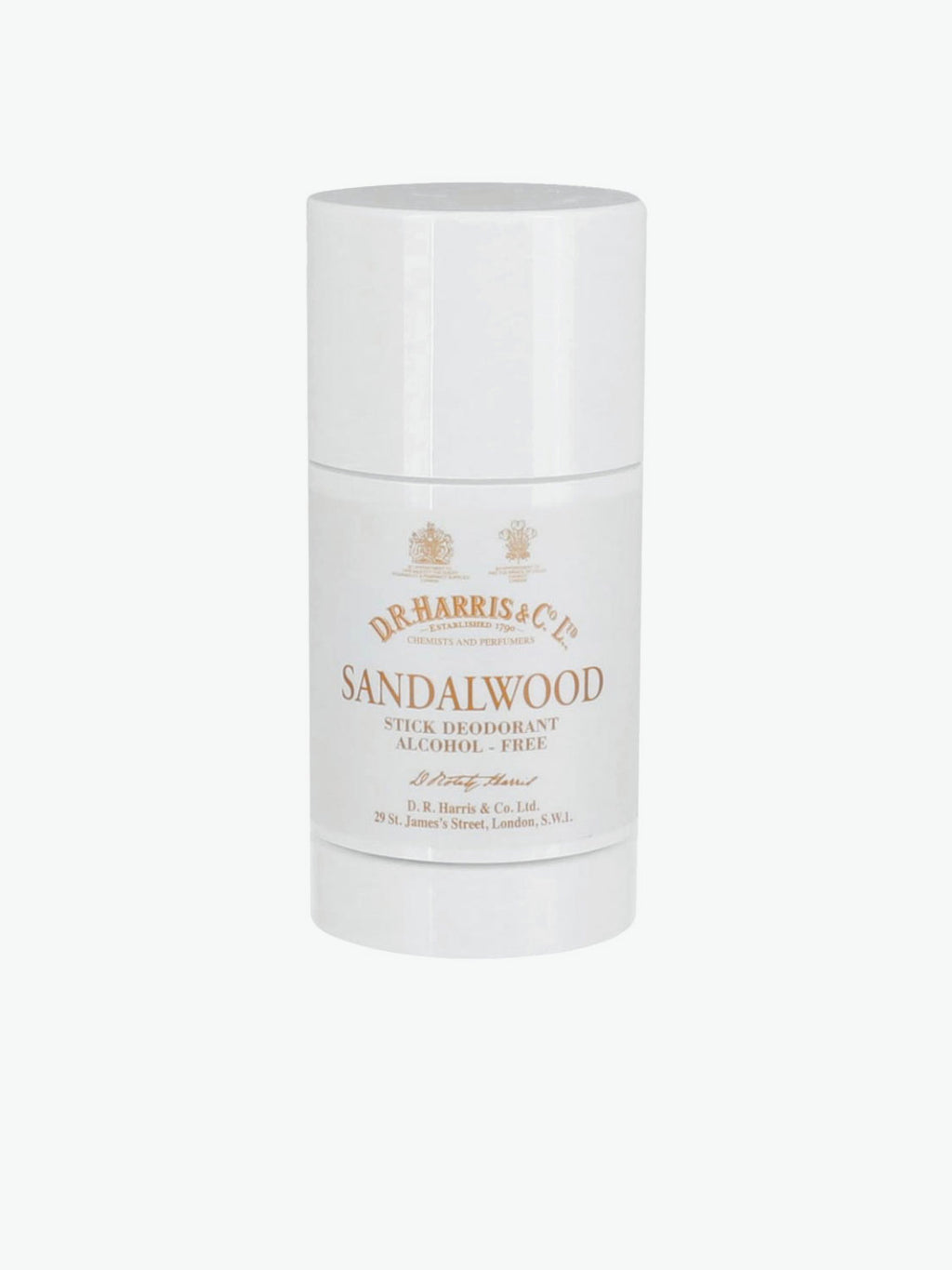 D.R. Harris Sandalwood Alcohol-Free Antiperspirant Deodorant Stick | A