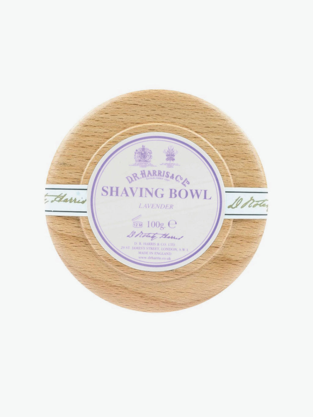 D.R. Harris Lavender Shaving Beech Bowl | A