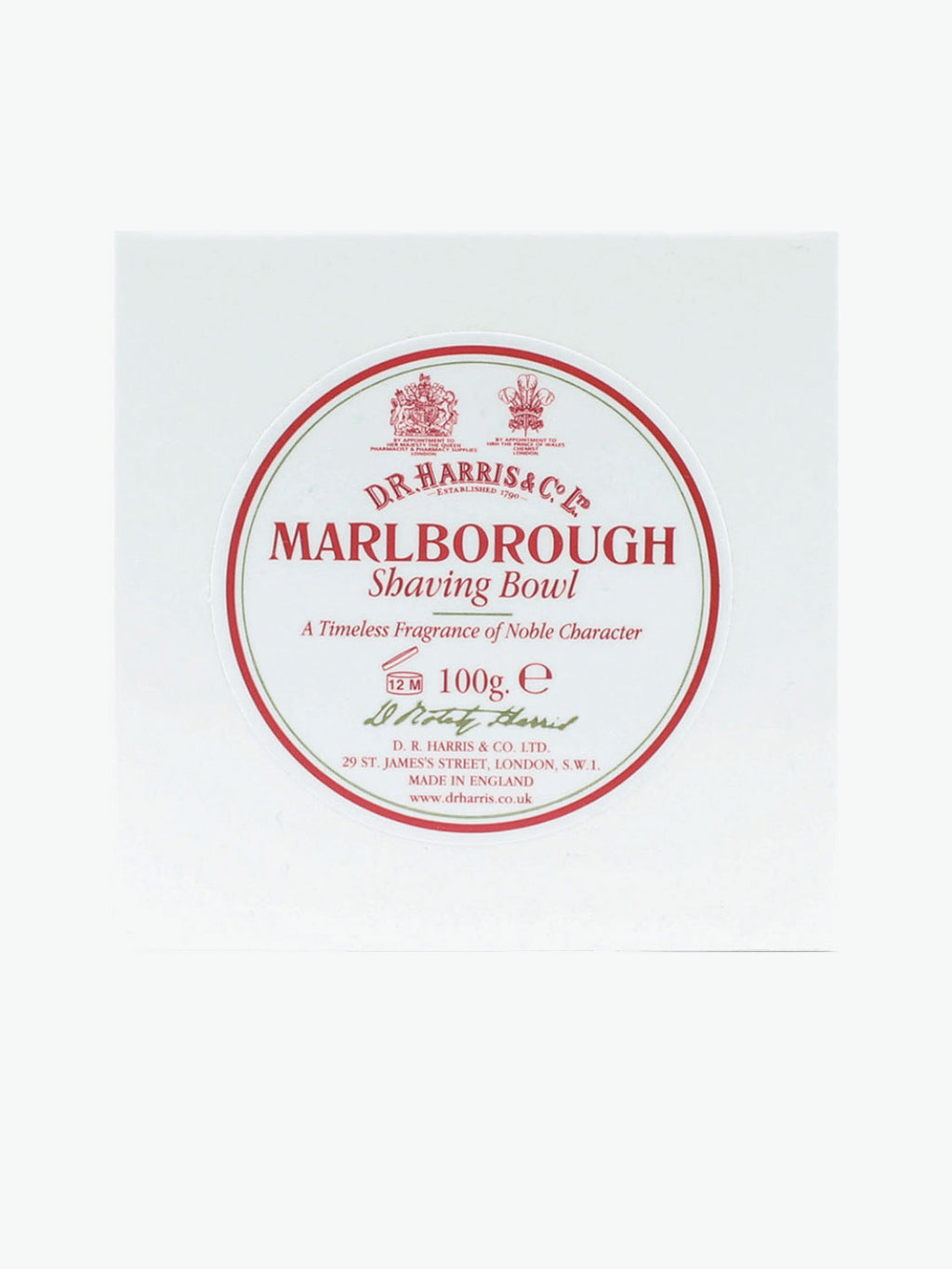 D.R. Harris Marlborough Shaving Soap Refill | B
