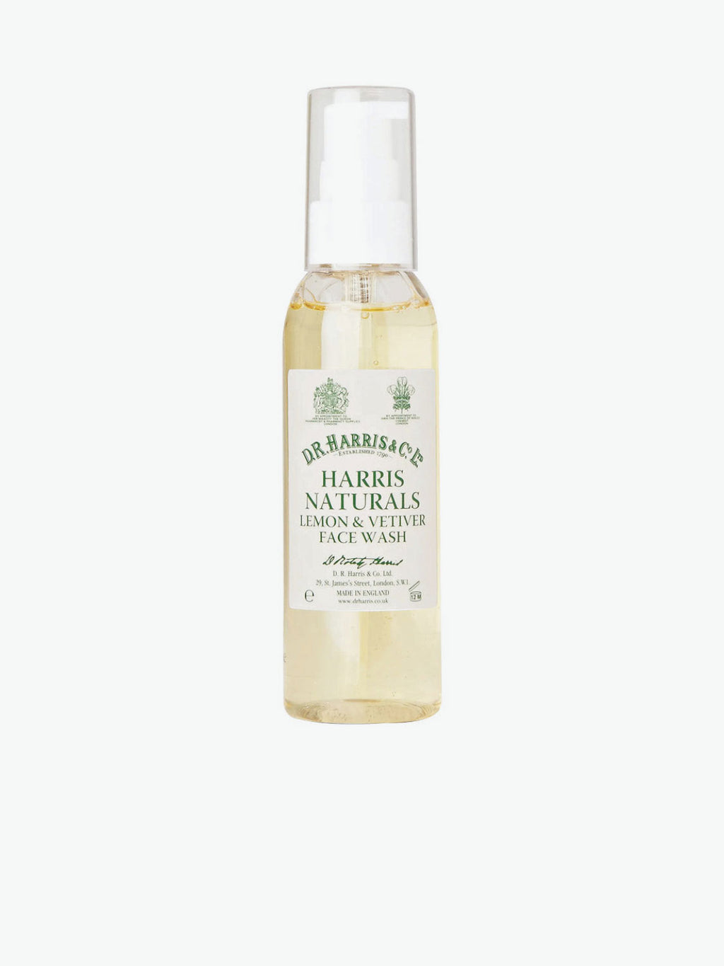 D.R. Harris Naturals Lemon and Vetiver Face Wash | A