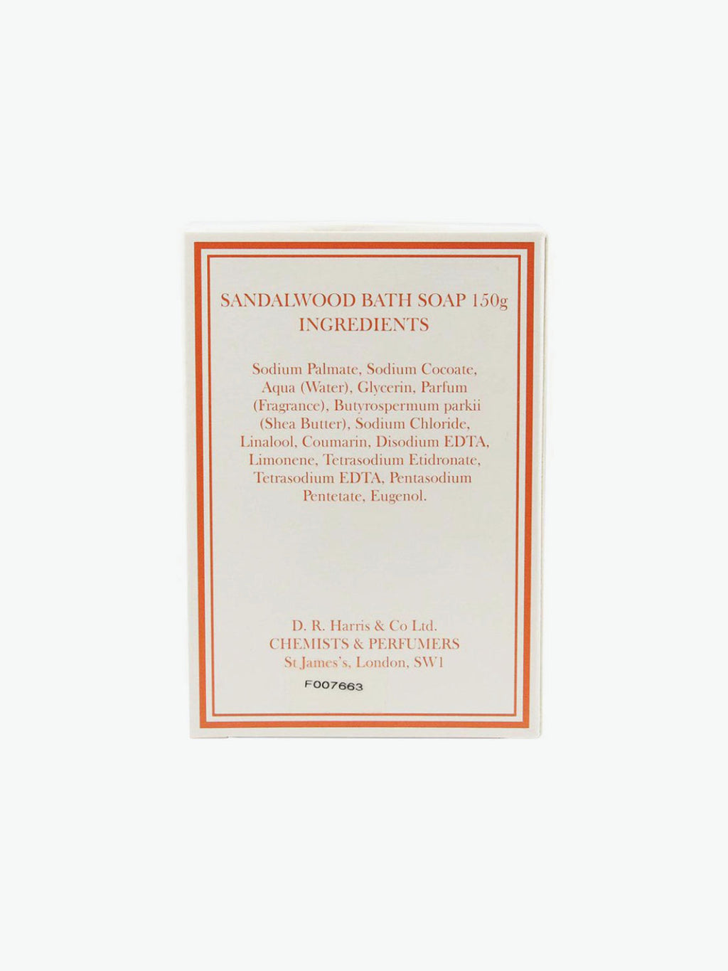 D R Harris | Grooming | The Project Garments