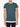 Double Crew Neck Wool Blend T-Shirt Petrol | B