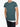Double Crew Neck Wool Blend T-Shirt Petrol | C