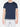 Double Crew Neck Wool Blend T-Shirt Navy Blue | B