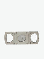Elie Bleu Double Blade Cigar Cutter Silver