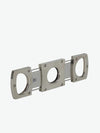 Elie Bleu Double Blade Cigar Cutter Silver