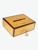 Elie Bleu Medals Cigar Humidor Yellow