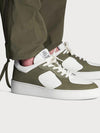 Filling Pieces Low Cage GF Linus Dark Green | The Project Garments - F